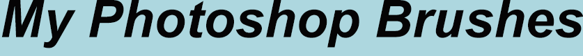 This opens Photoshop Brush downloads